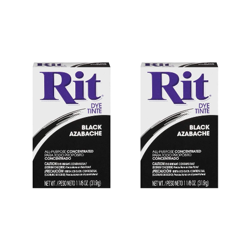 Rit All-Purpose Powder Dye Black – 2 Pack