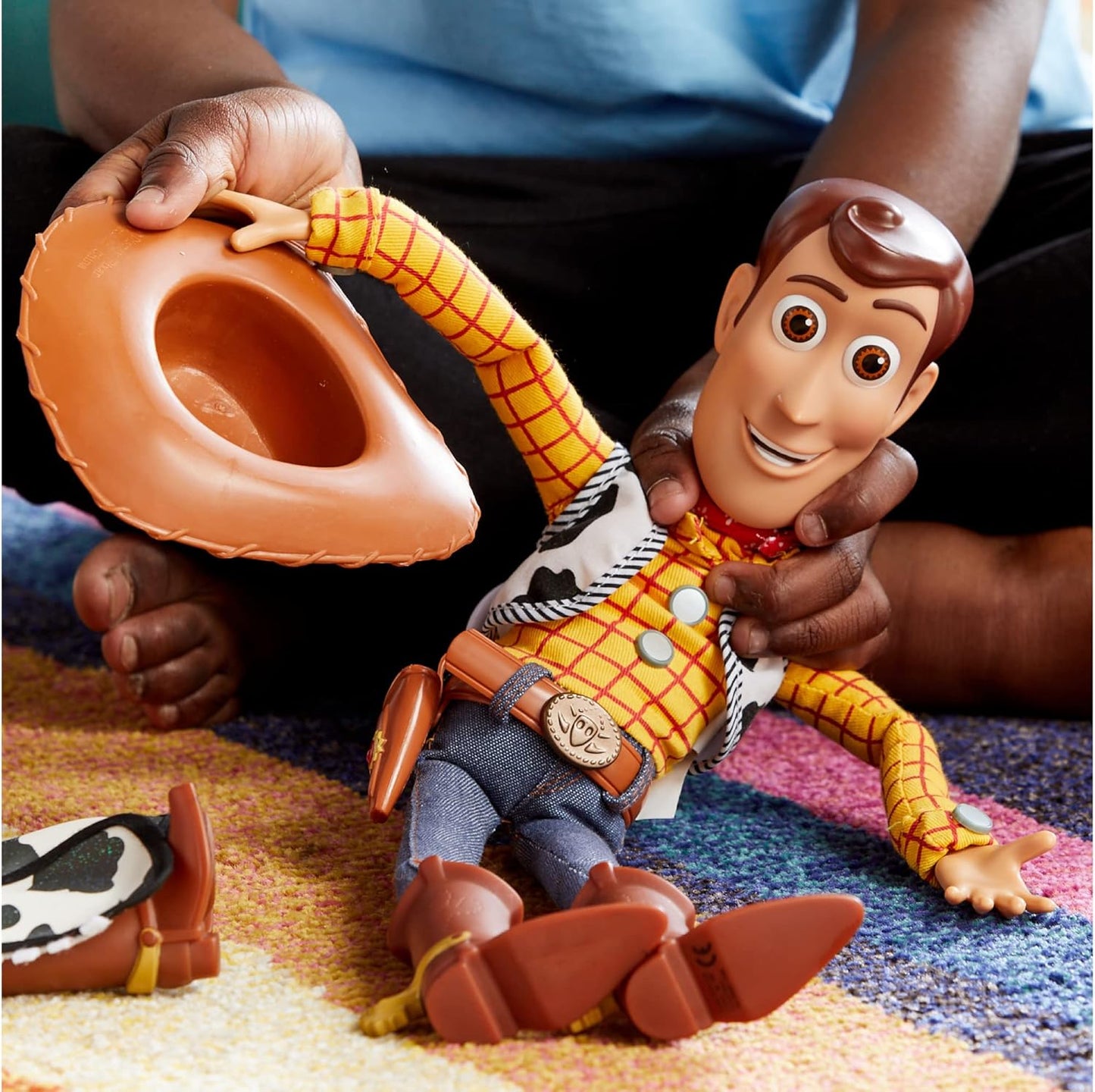 Disney Store Sheriff Woody Talking Action Figure Toy Story