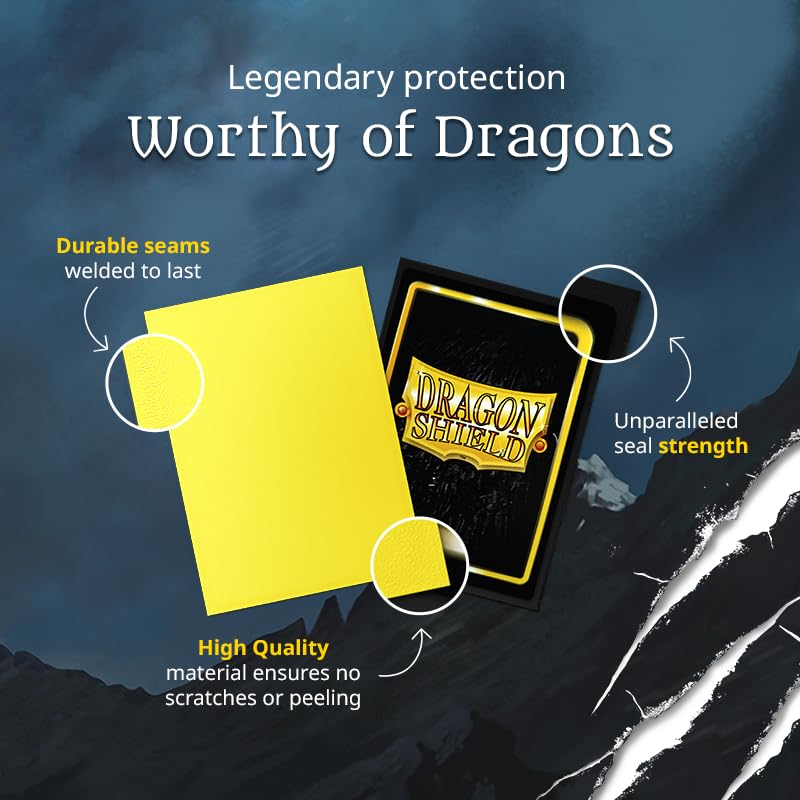 Dragon Shield Matte Jet Card Sleeves 100ct Standard Size