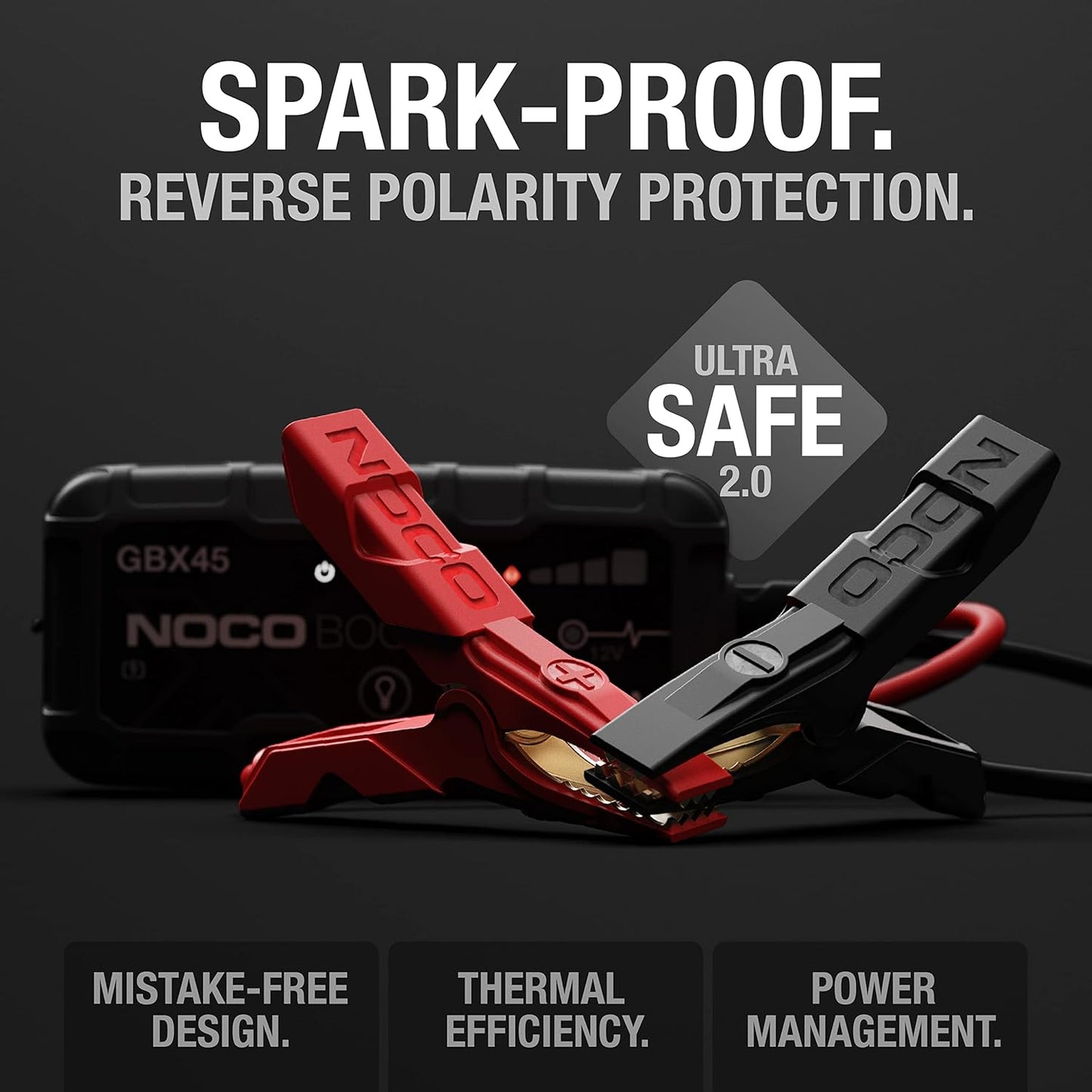 NOCO Boost X GBX45 1250A UltraSafe 12V Jump Starter Power Bank