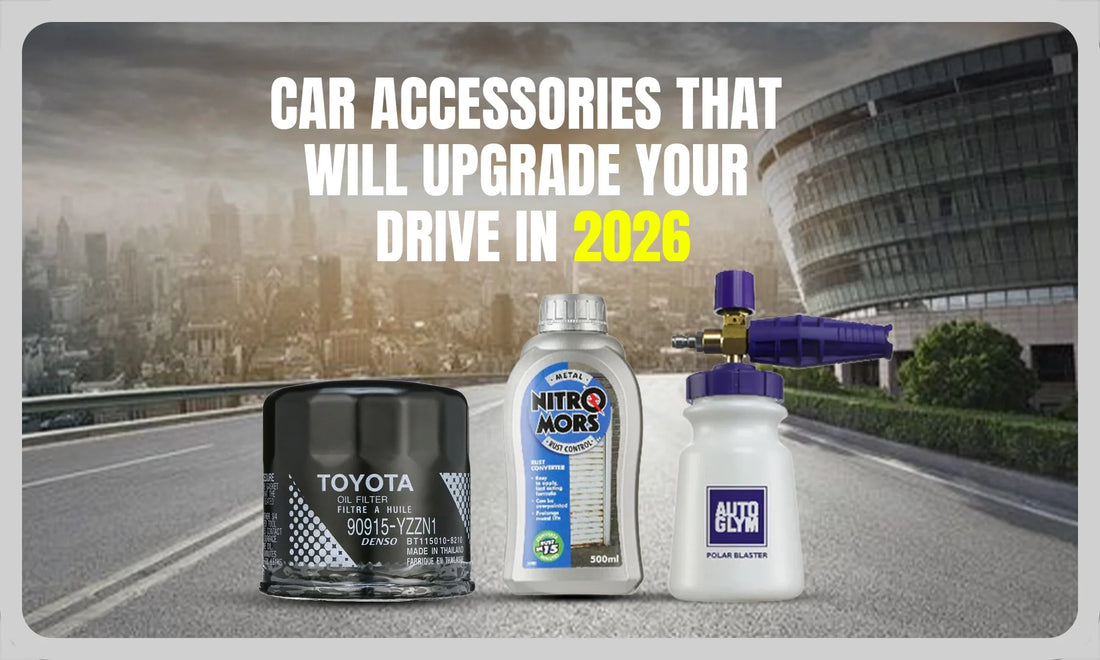 Car Accessories That Will Upgrade Your Drive in 2026