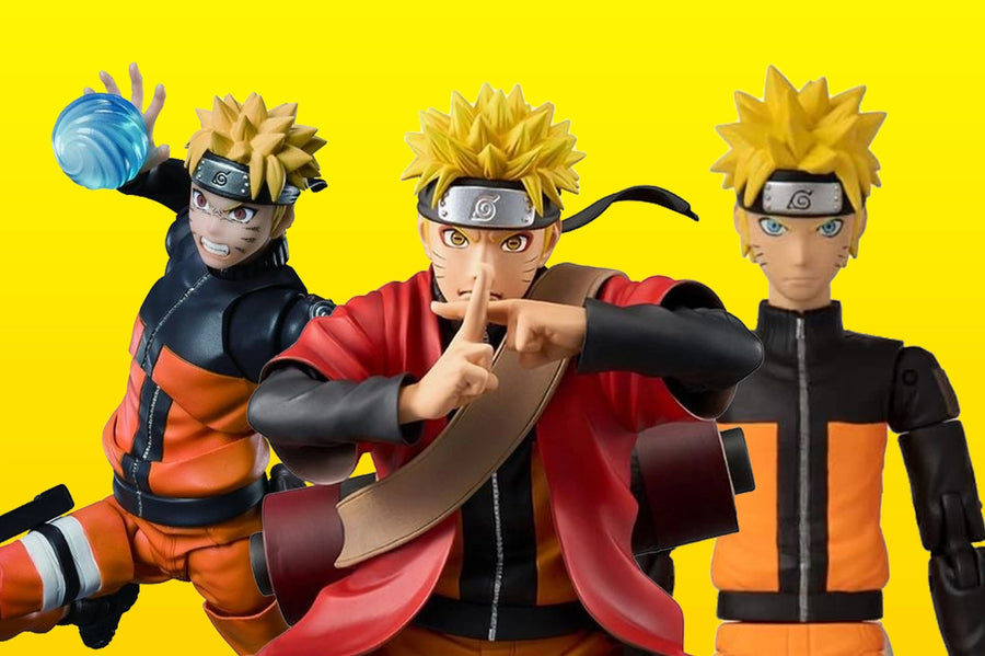 Naruto Uzumaki Action Figure | Anime Heroes collectable figure line