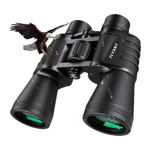 20x50 High-Powered Binoculars – Waterproof Compact Optics with Low-Light Vision for Bird Watching, Hunting & Outdoor Activities