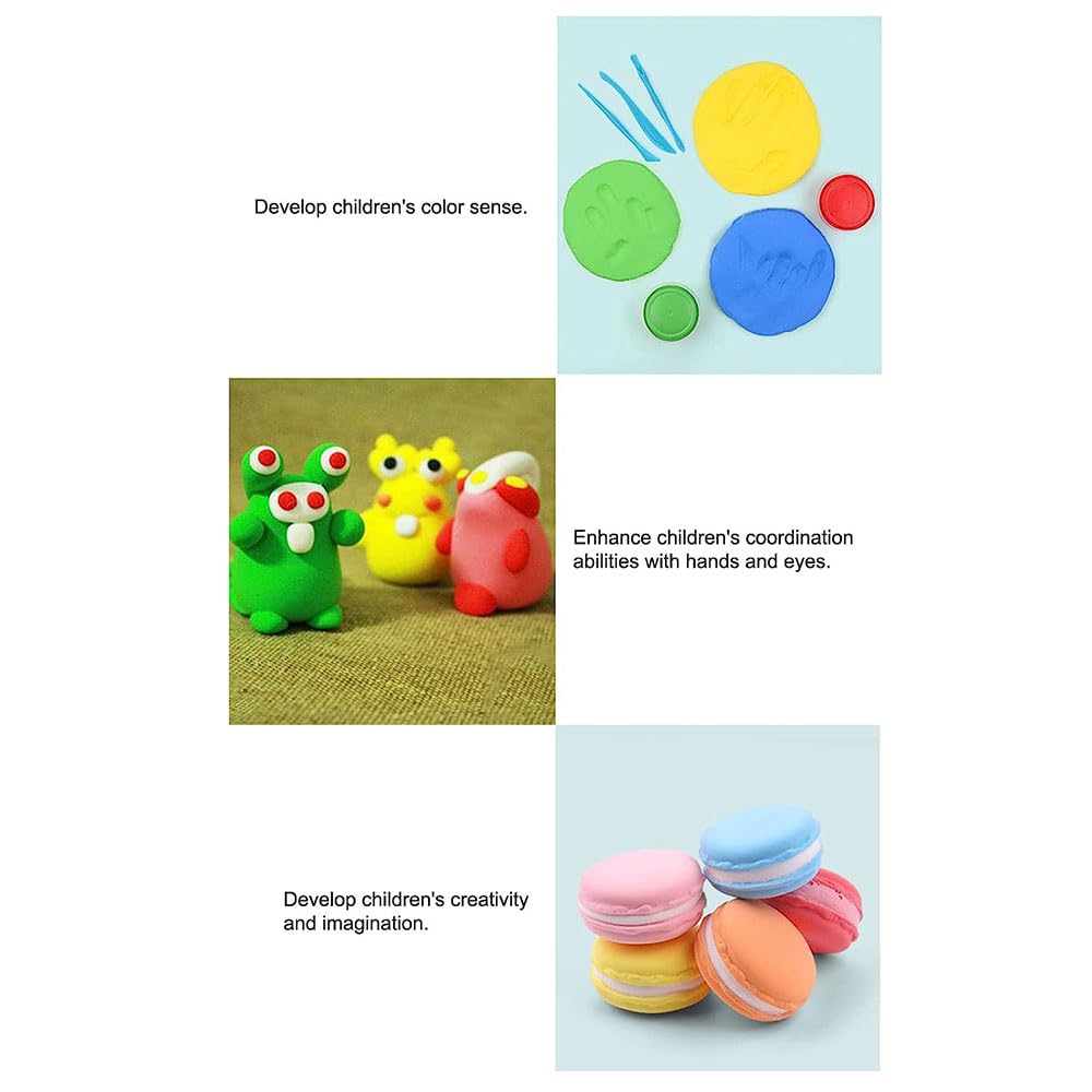36 Colors Air Dry Modeling Clay Set for Kids