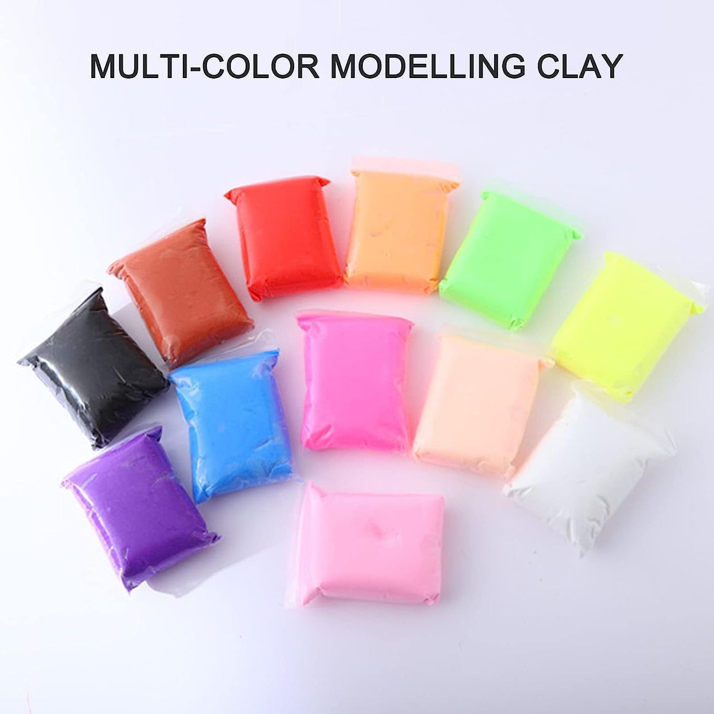 36 Colors Air Dry Modeling Clay Set for Kids