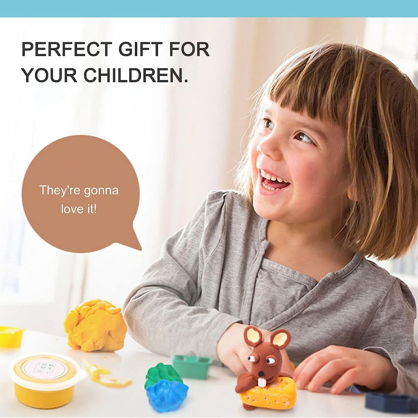 36 Colors Air Dry Modeling Clay Set for Kids