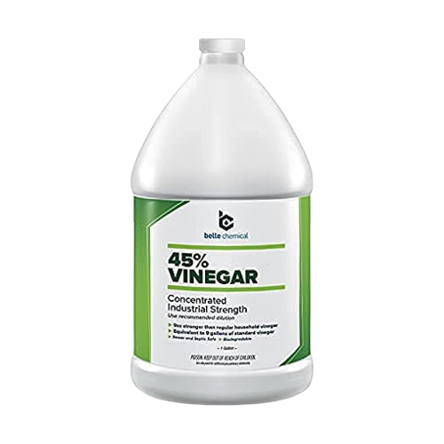 45% Pure Vinegar – Concentrated Industrial Grade, 1-Gallon