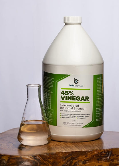 45% Pure Vinegar – Concentrated Industrial Grade, 1-Gallon
