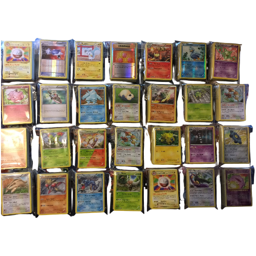 50 Pokémon Card Lot – Guaranteed Holo & Rare Cards