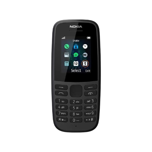 Nokia 105 (2019) 1.77-Inch UK SIM Free Feature Phone – Black