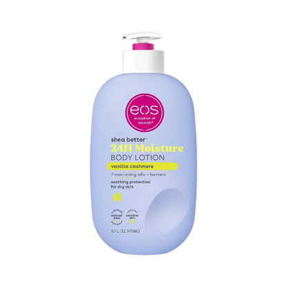 eos Shea Better 24H Moisture Body Lotion – Vanilla Cashmere (16 oz)