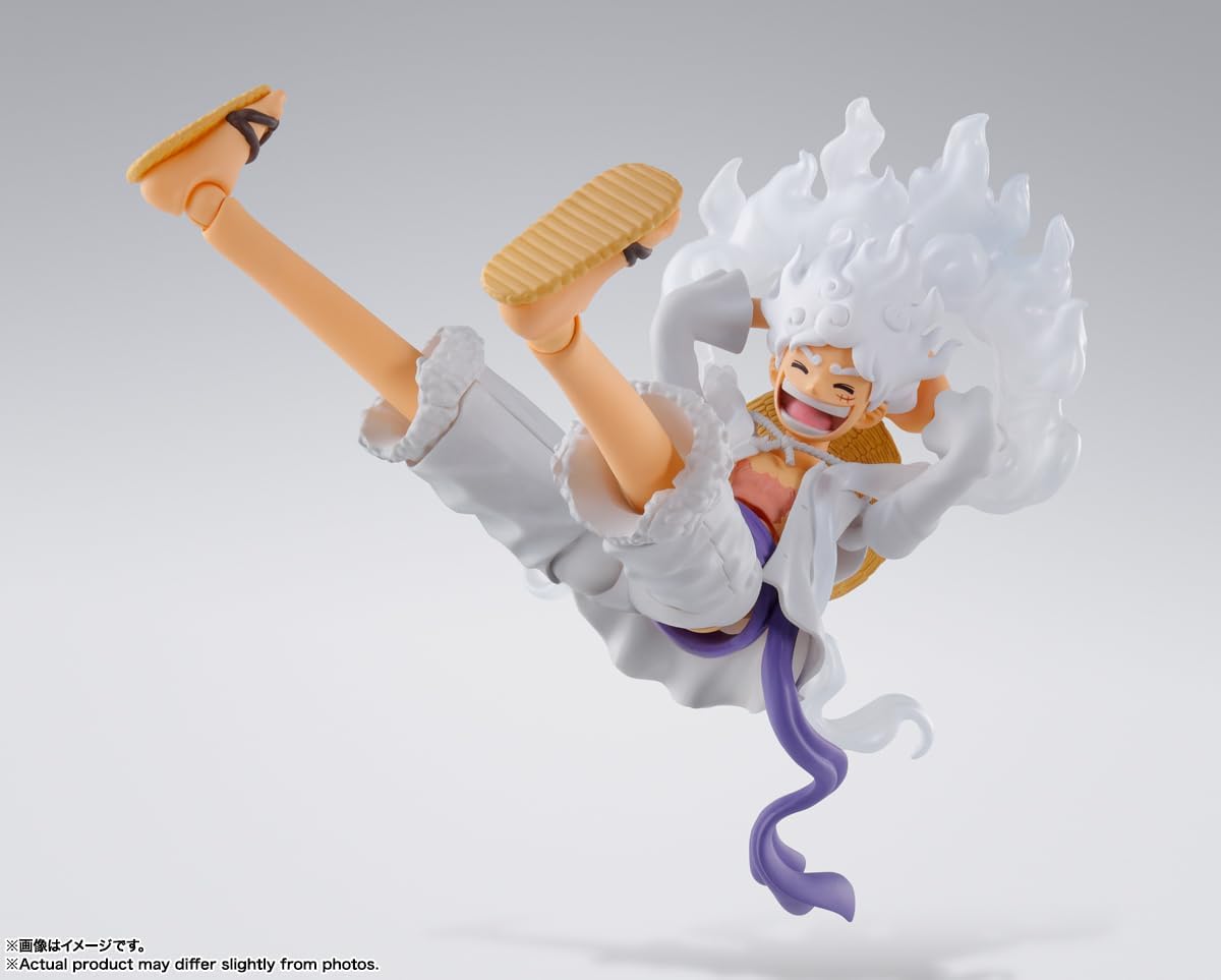 TAMASHII NATIONS Monkey D. Luffy GEAR5 S.H.Figuarts Figure