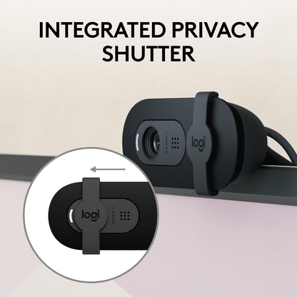 Logitech Brio 101 Full HD 1080p Webcam – Black