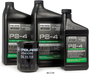 Polaris PS4 Oil Change Kit 2879323 for RANGER, GENERAL, RZR, ACE 900