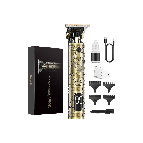 Cordless Beard Trimmer & Hair Clippers for Men – Professional Grooming Set