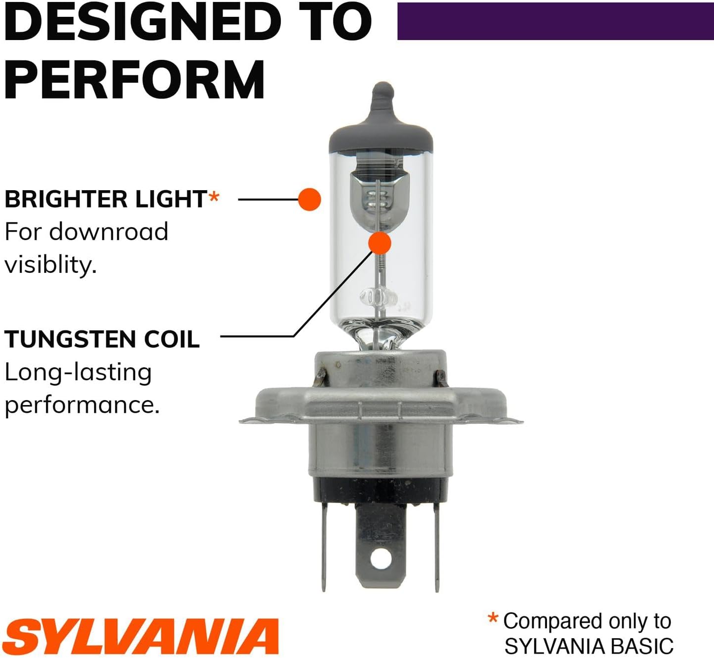 SYLVANIA 9003 XtraVision Halogen Headlight & Fog Bulbs (2-Pack)