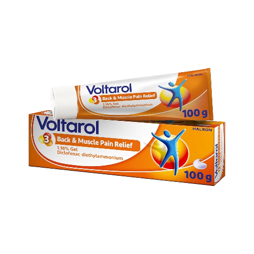 Voltarol Back & Muscle Pain Relief Gel – 1.16%, 100g
