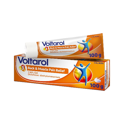 Voltarol Back & Muscle Pain Relief Gel – 1.16%, 100g