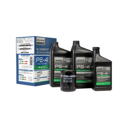 Polaris PS4 Oil Change Kit 2879323 for RANGER, GENERAL, RZR, ACE 900