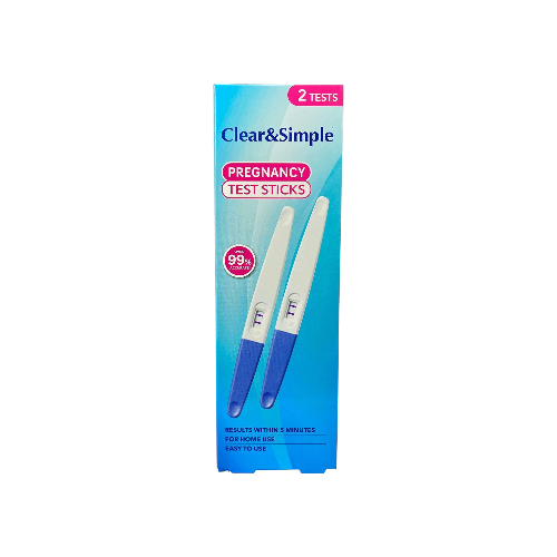 Clear and Simple Pregnancy Test Kit
