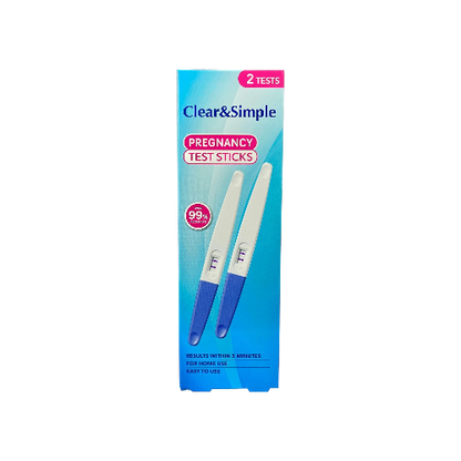 Clear and Simple Pregnancy Test Kit