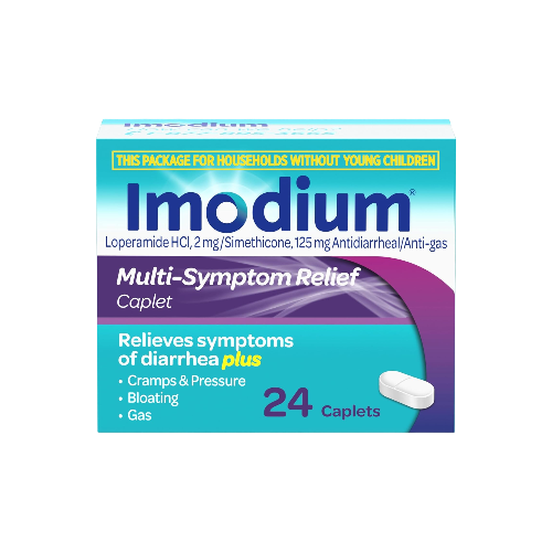 Imodium Multi-Symptom Relief Caplets – 24 Count