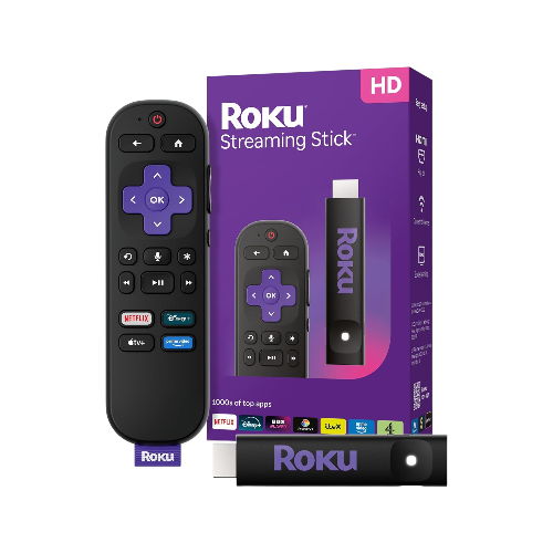 Roku® Streaming Stick™ 2025 – HD with Voice Remote