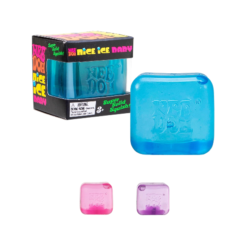 Schylling NeeDoh Nice Ice Baby Sensory Squeeze Toy