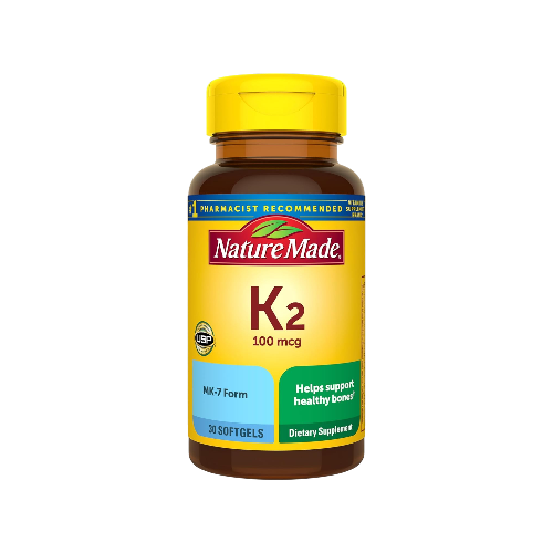 Nature Made Vitamin K2 100 mcg – 30 Softgels