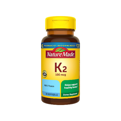 Nature Made Vitamin K2 100 mcg – 30 Softgels