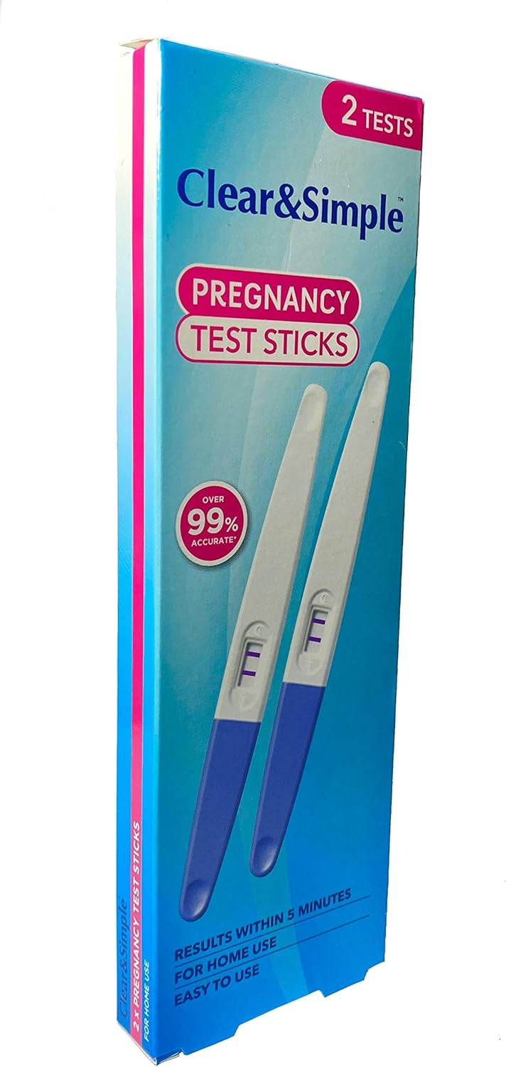 Clear and Simple Pregnancy Test Kit