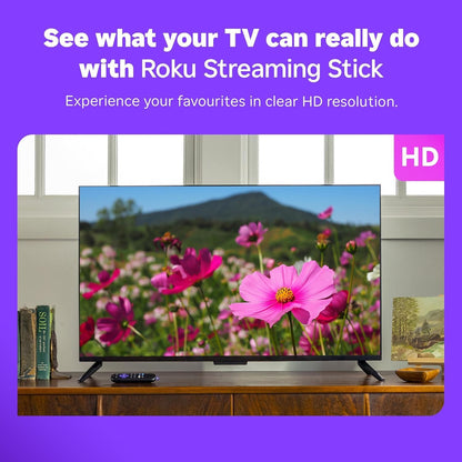 Roku® Streaming Stick™ 2025 – HD with Voice Remote