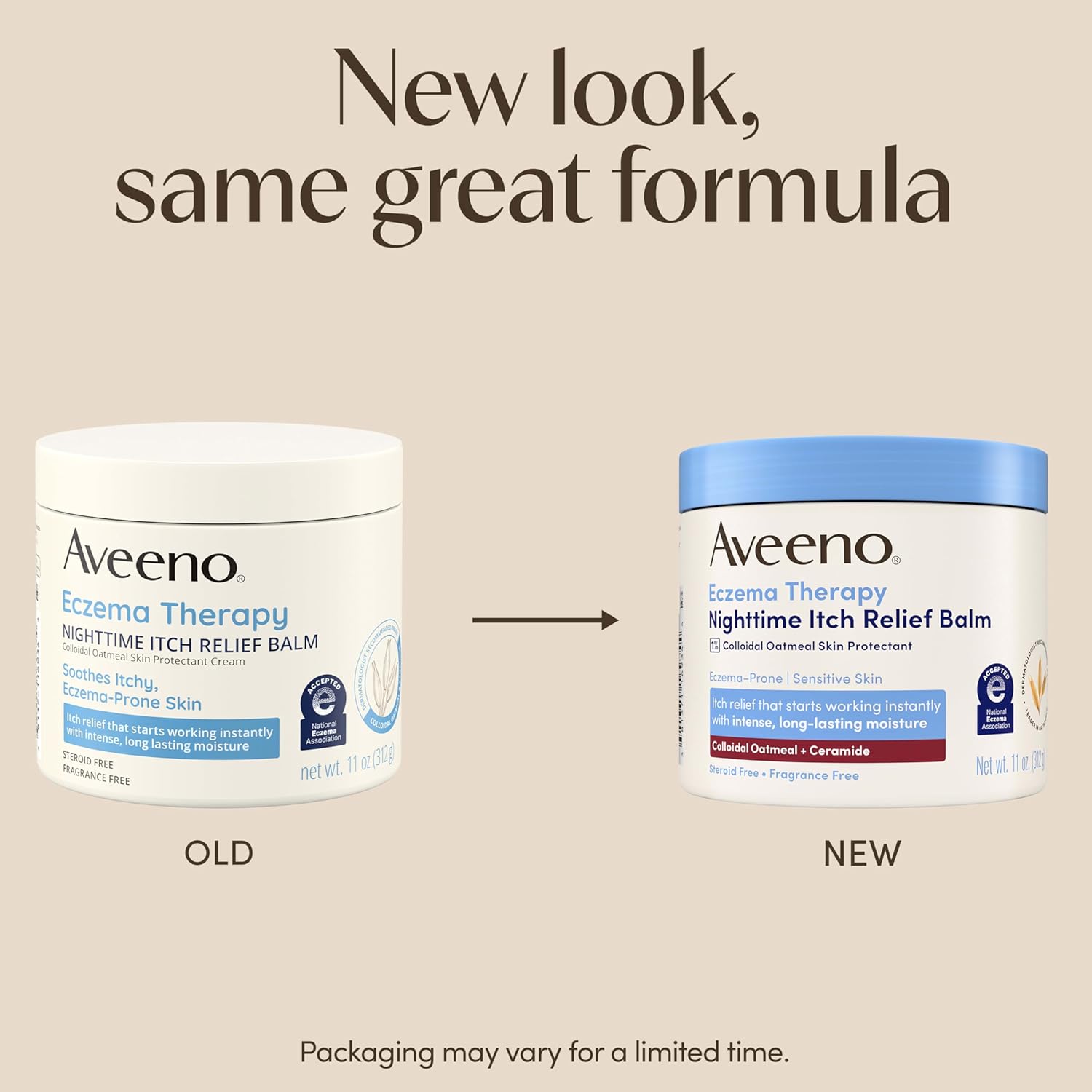 Aveeno Eczema Therapy Nighttime Itch Relief Balm – 11 oz