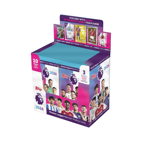 Topps Premier League 2026 Debut Edition – Full Box