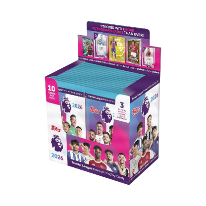Topps Premier League 2026 Debut Edition – Full Box