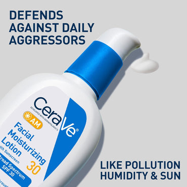 CeraVe AM Facial Moisturizing Lotion SPF 30 (3 oz)
