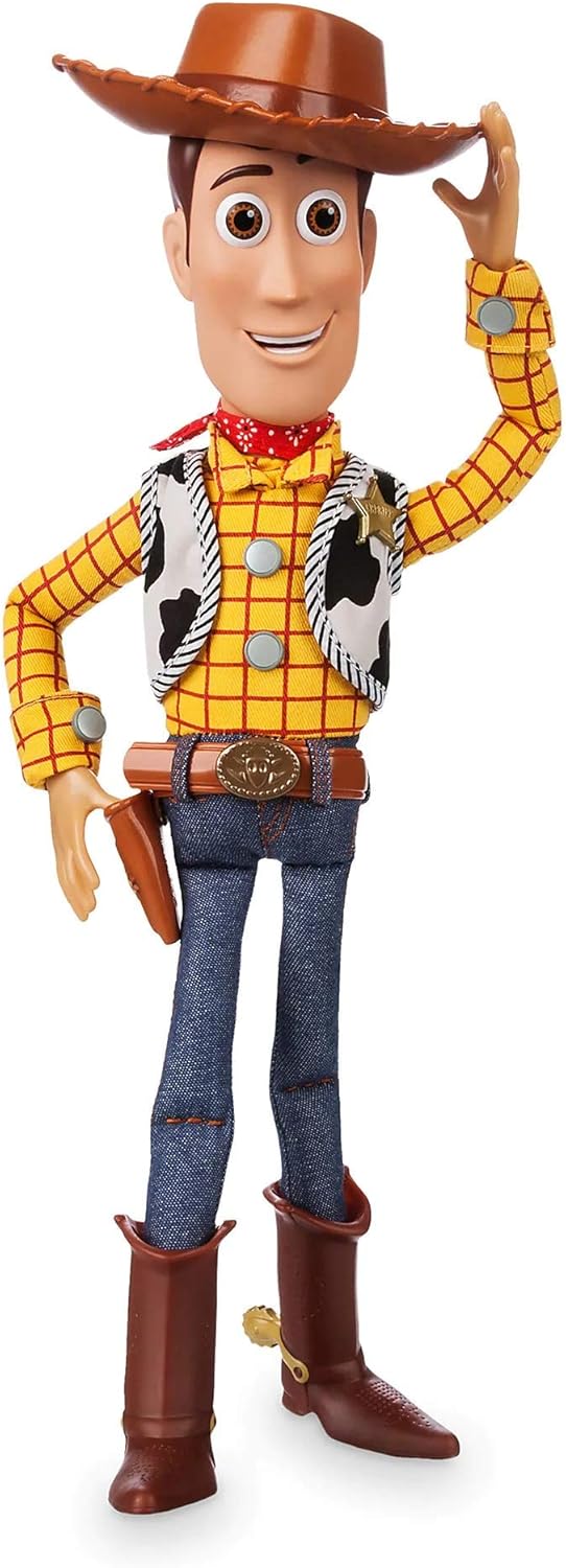 Disney Store Sheriff Woody Talking Action Figure Toy Story