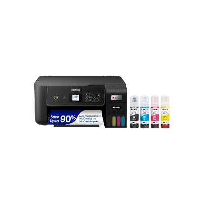 Epson EcoTank ET-2800 Wireless Color All-in-One Printer – Black