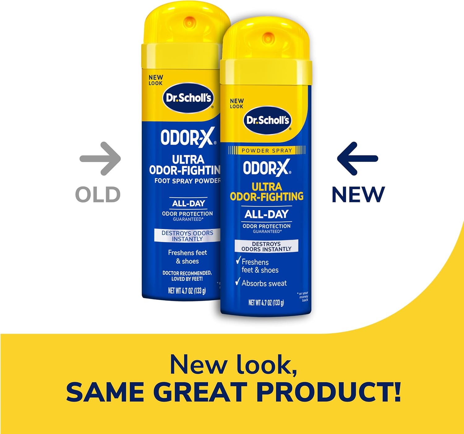Dr. Scholl’s Odor-X Odor-Fighting Spray-Powder