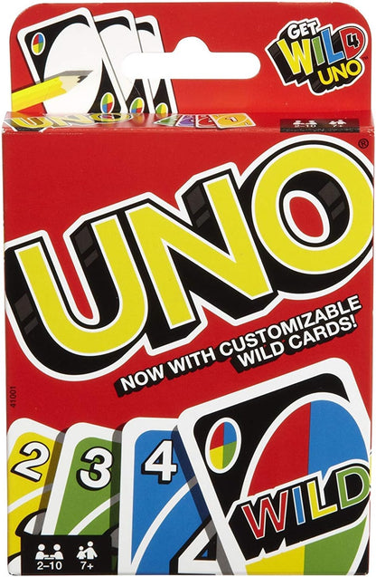 Mattel UNO Original & UNO Flip Card Games – 2-Pack