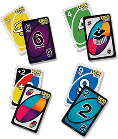 Mattel UNO Original & UNO Flip Card Games – 2-Pack