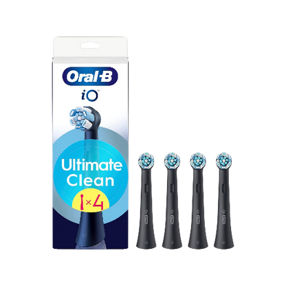 Oral-B iO Series Ultimate Clean Replacement Brush Heads – 4 Pack