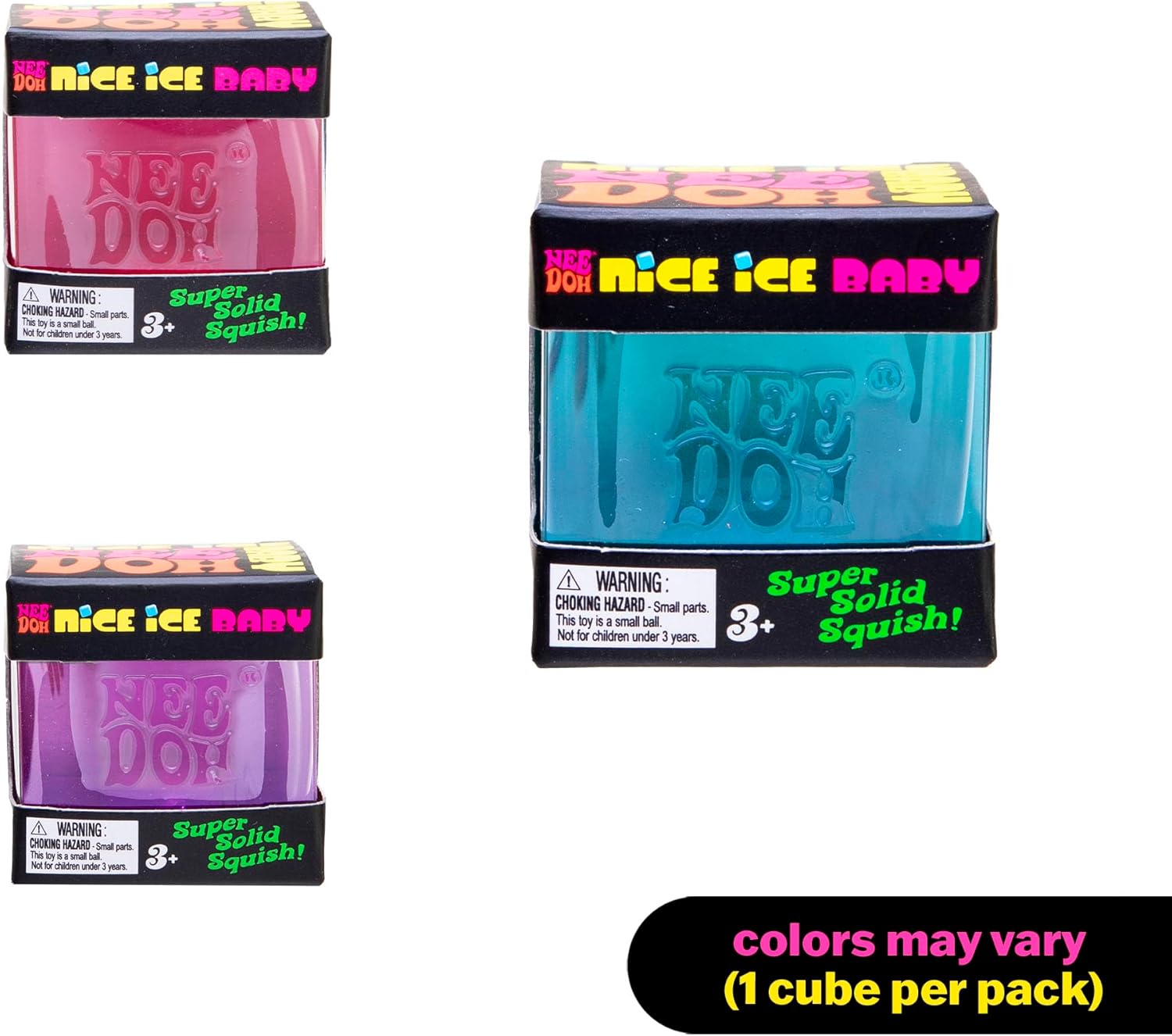 Schylling NeeDoh Nice Ice Baby Sensory Squeeze Toy