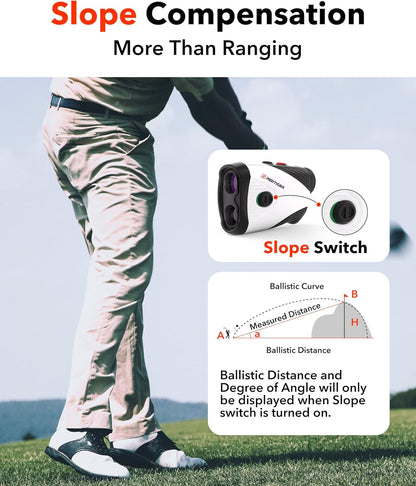 REDTIGER Golf Rangefinder GolfVue Series 1 with Slope