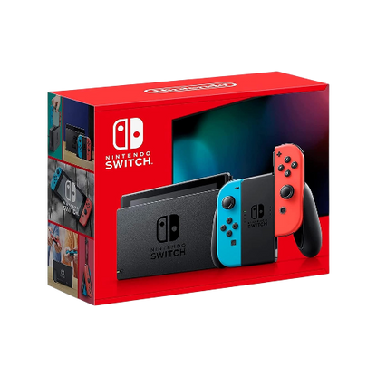 Nintendo Switch Console – Neon Blue & Neon Red Joy-Con