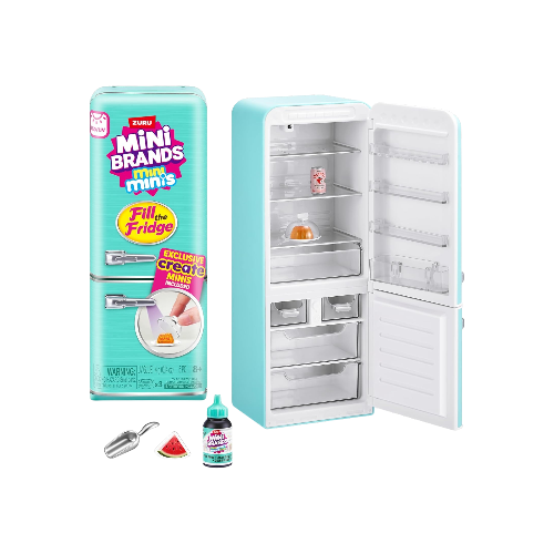 Mini Brands Fill The Fridge Playset w/ UV Light – ZURU