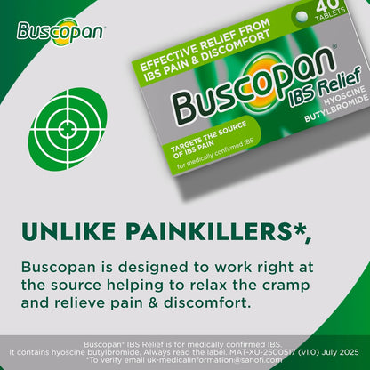 Buscopan Tablets – 40 Pack