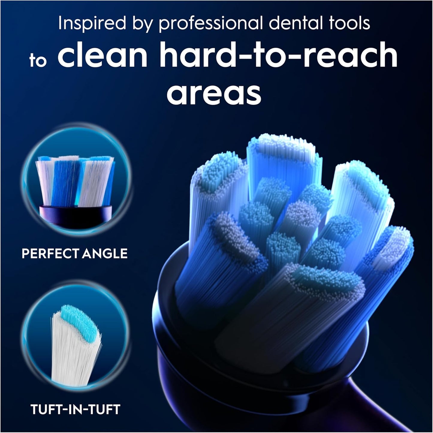 Oral-B iO Series Ultimate Clean Replacement Brush Heads – 4 Pack
