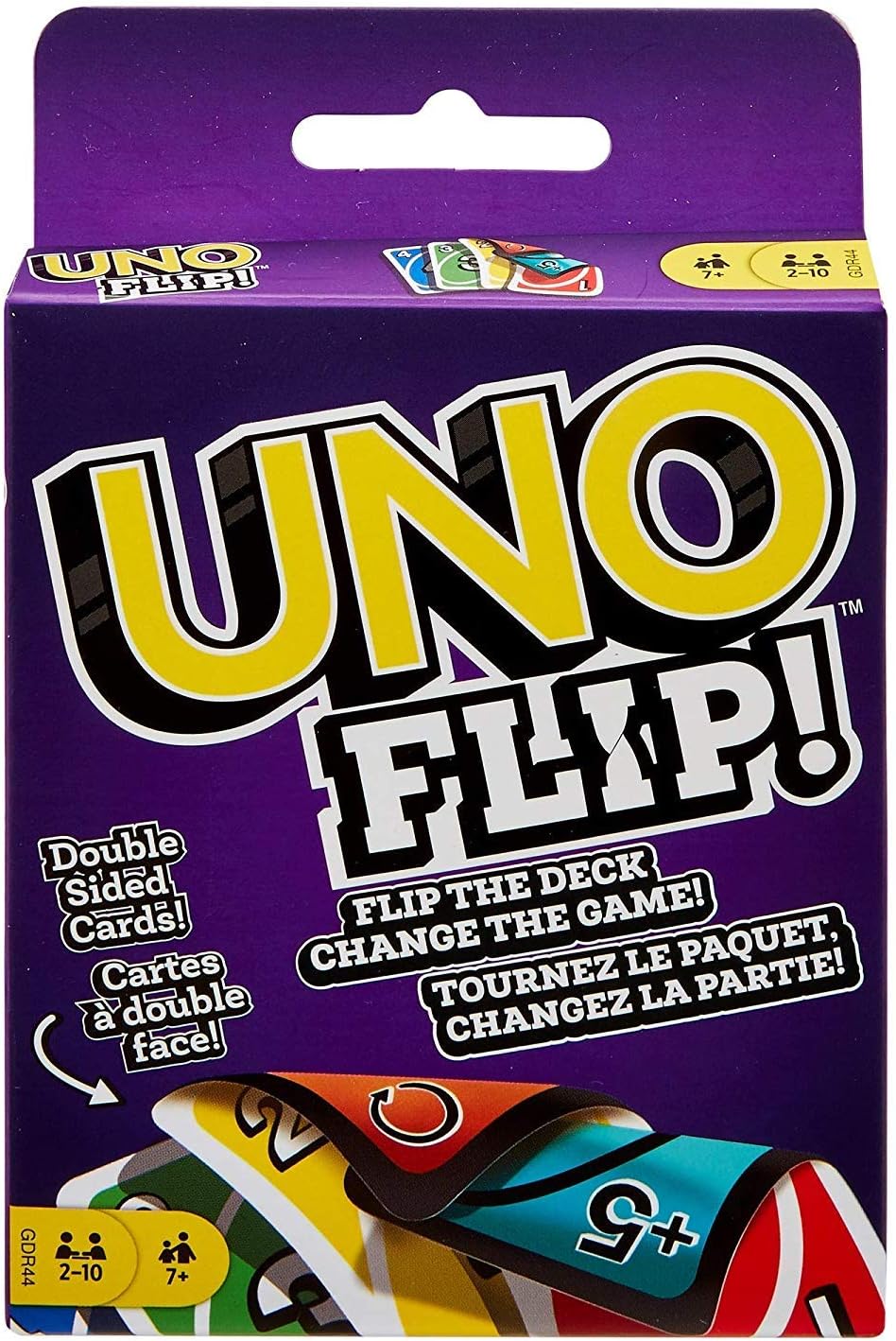 Mattel UNO Original & UNO Flip Card Games – 2-Pack