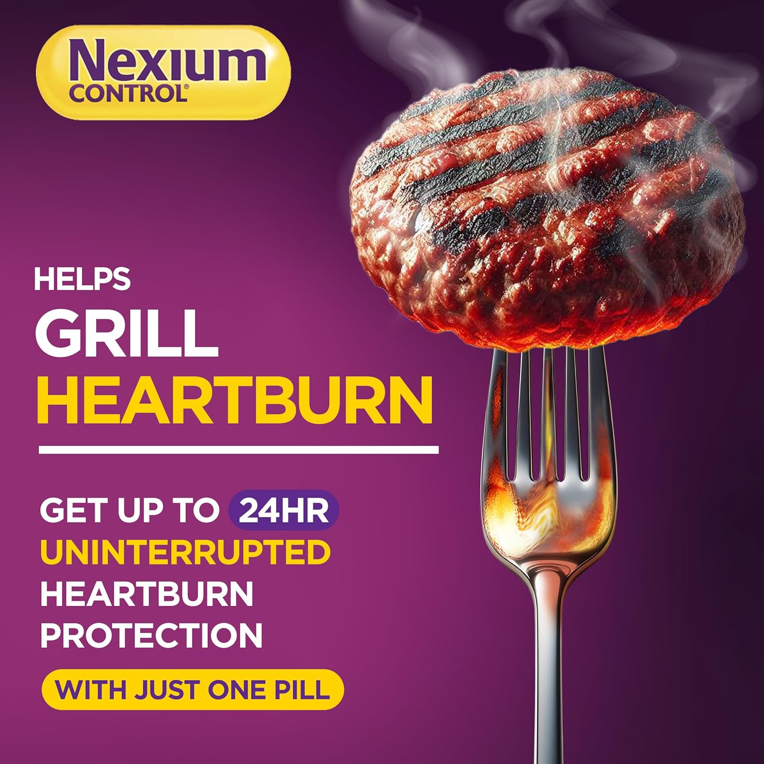 Nexium Control Heartburn & Indigestion Tablets – 20mg, 14 Count